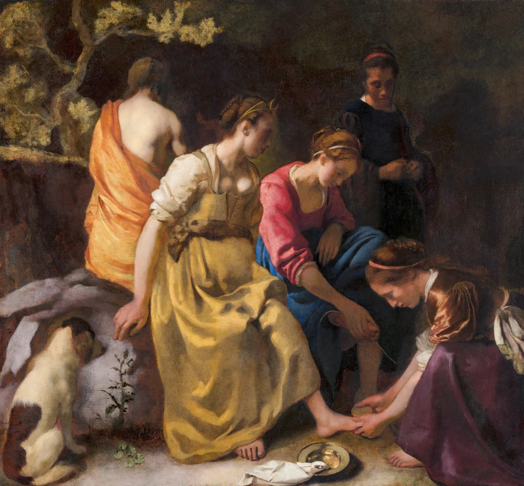 Cristo en Casa de Marta y Maria - Johannes Vermeer