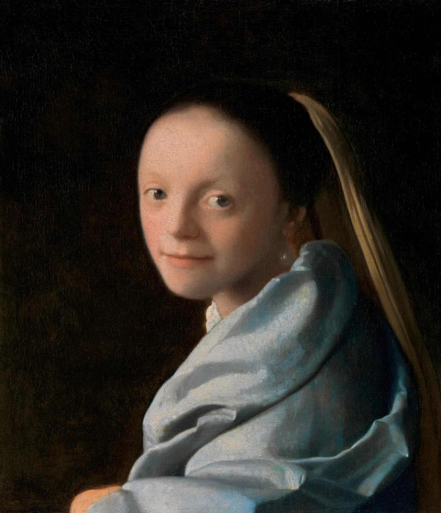 Retrato de Joven con Velo - Johannes Vermeer