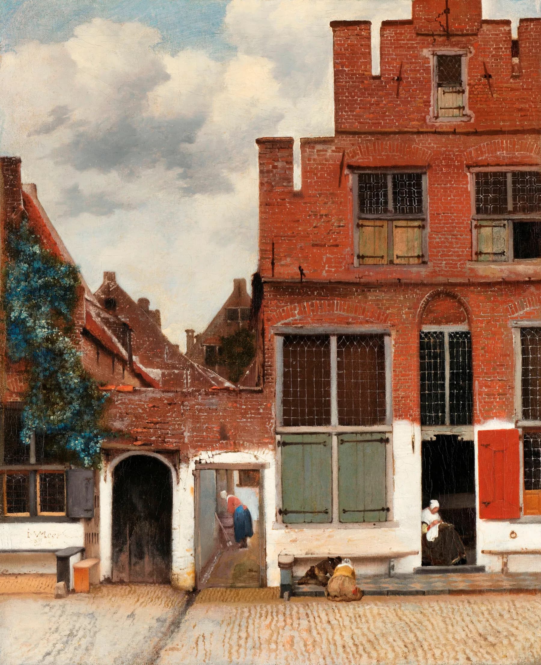 La Callejuela - Johannes Vermeer