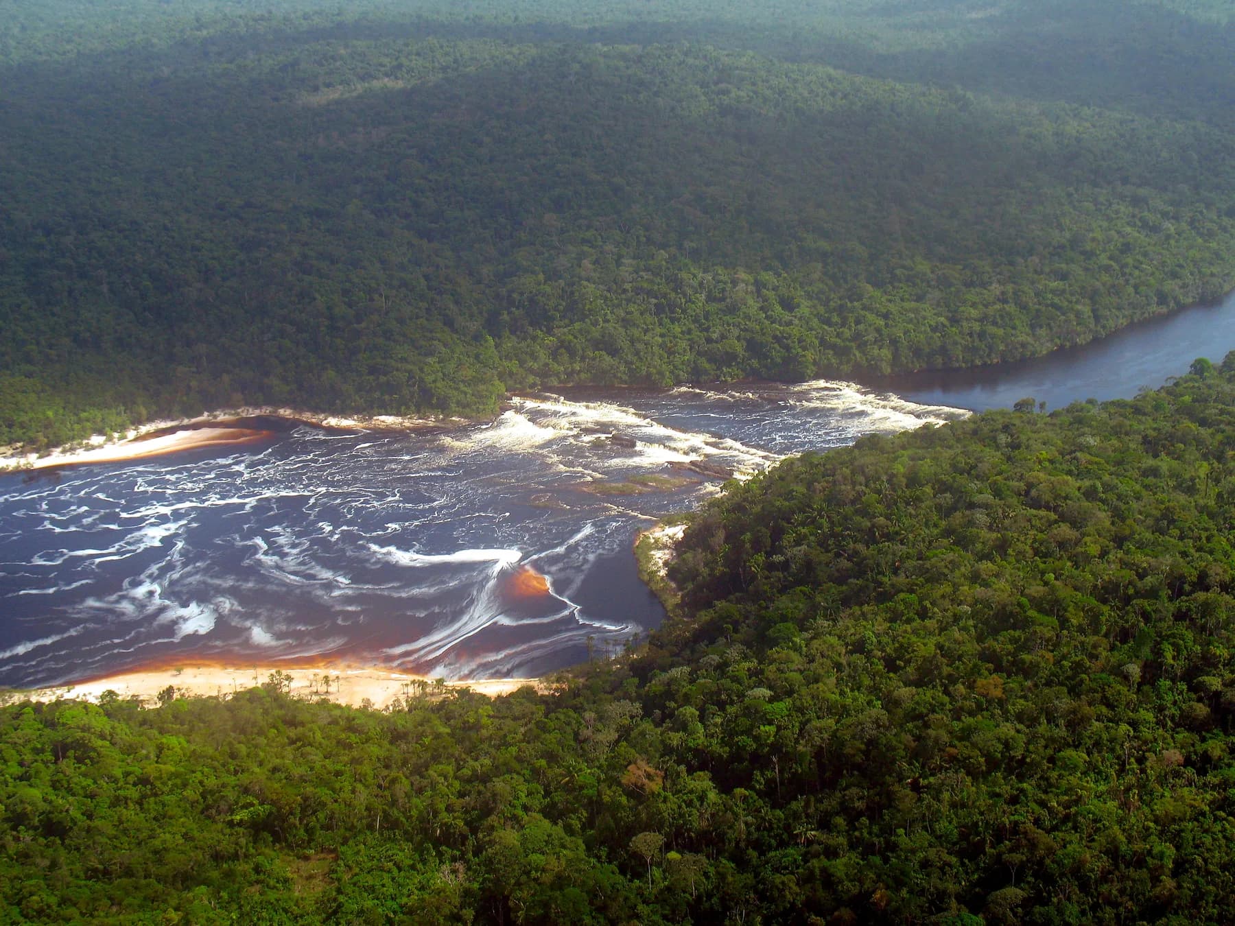 Parque Nacional Canaima Vista Aerea