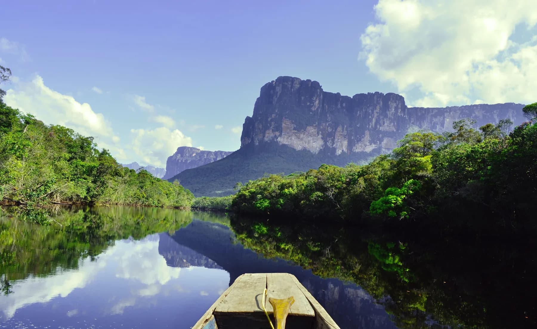 Canaima Curiara hacia el Tepui