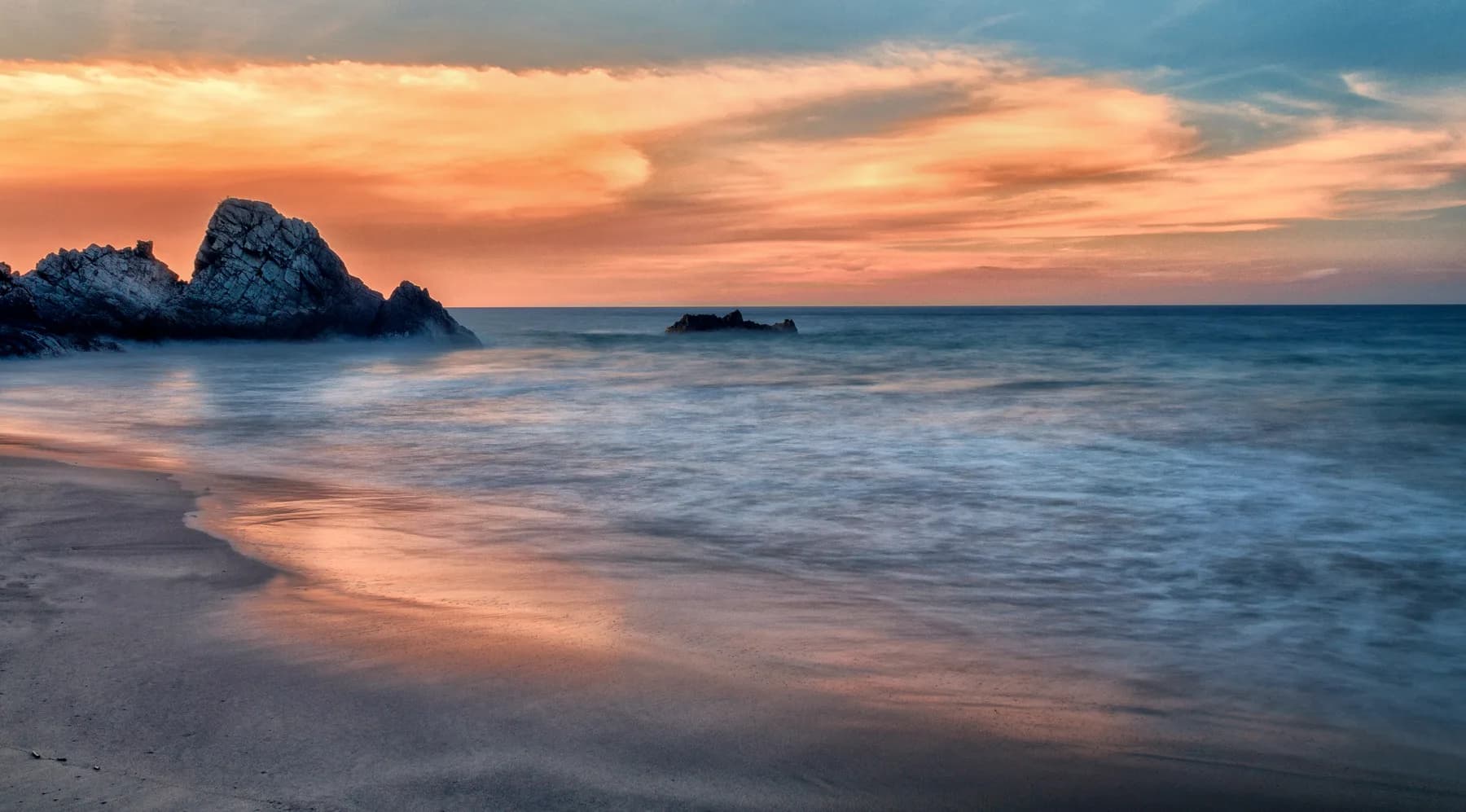 Litoral Central Playa al Atardecer