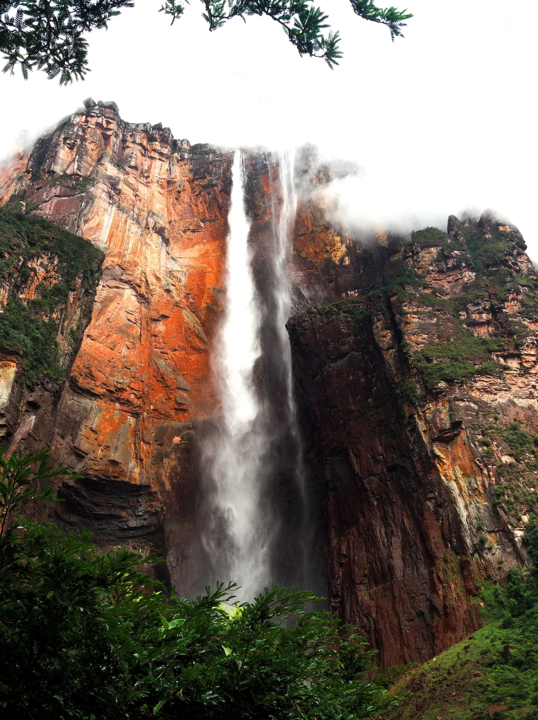 Salto Angel con Arcoiris