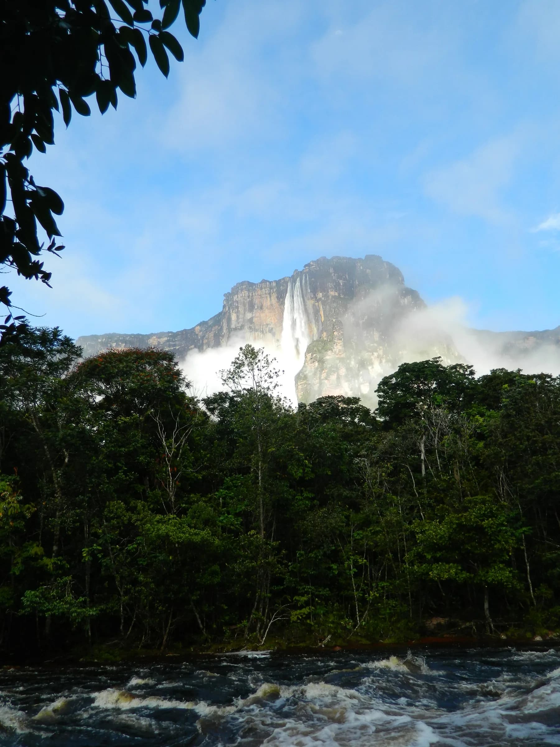 Salto Angel al Amanecer