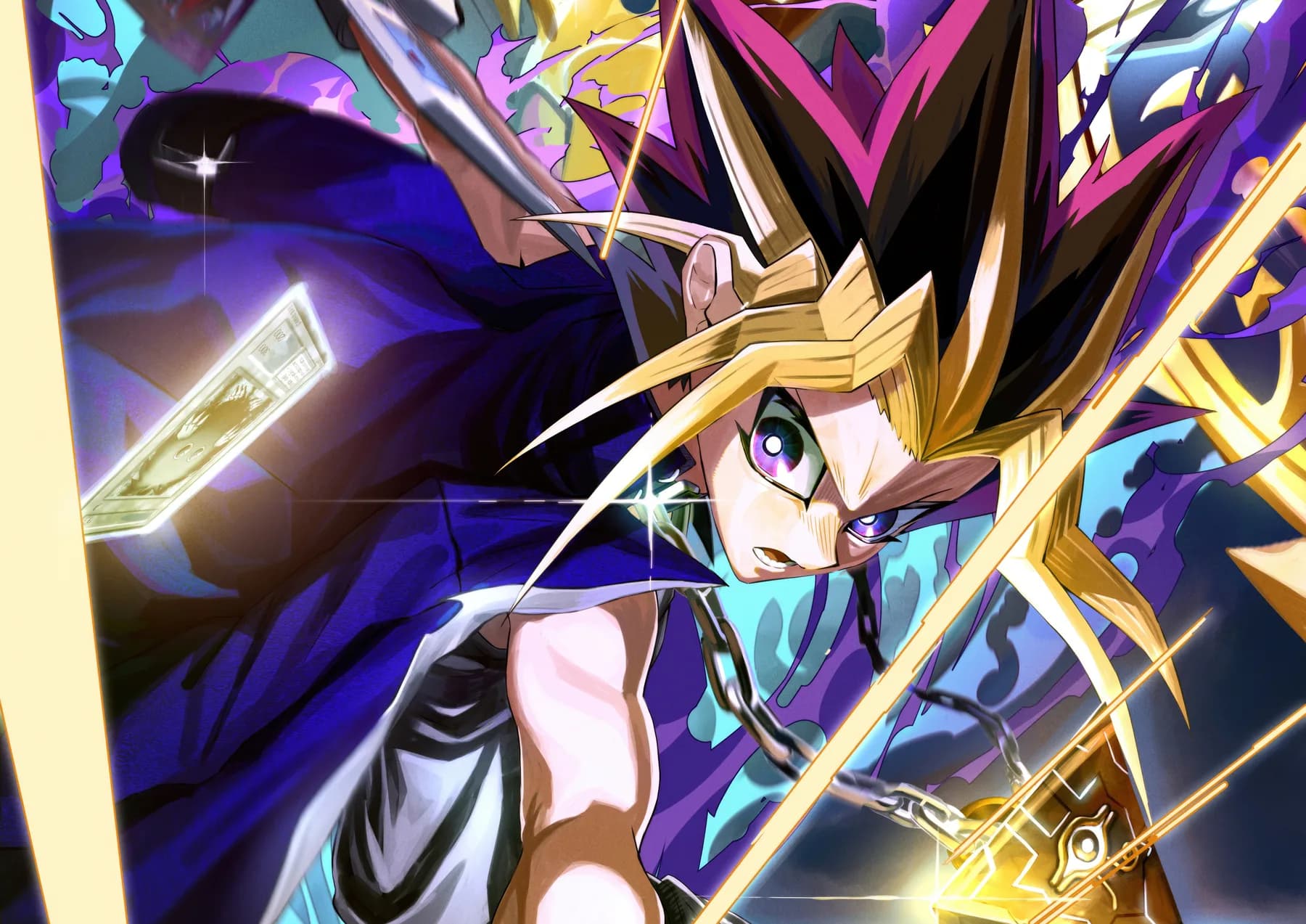 Yami Yugi en pose dinamica